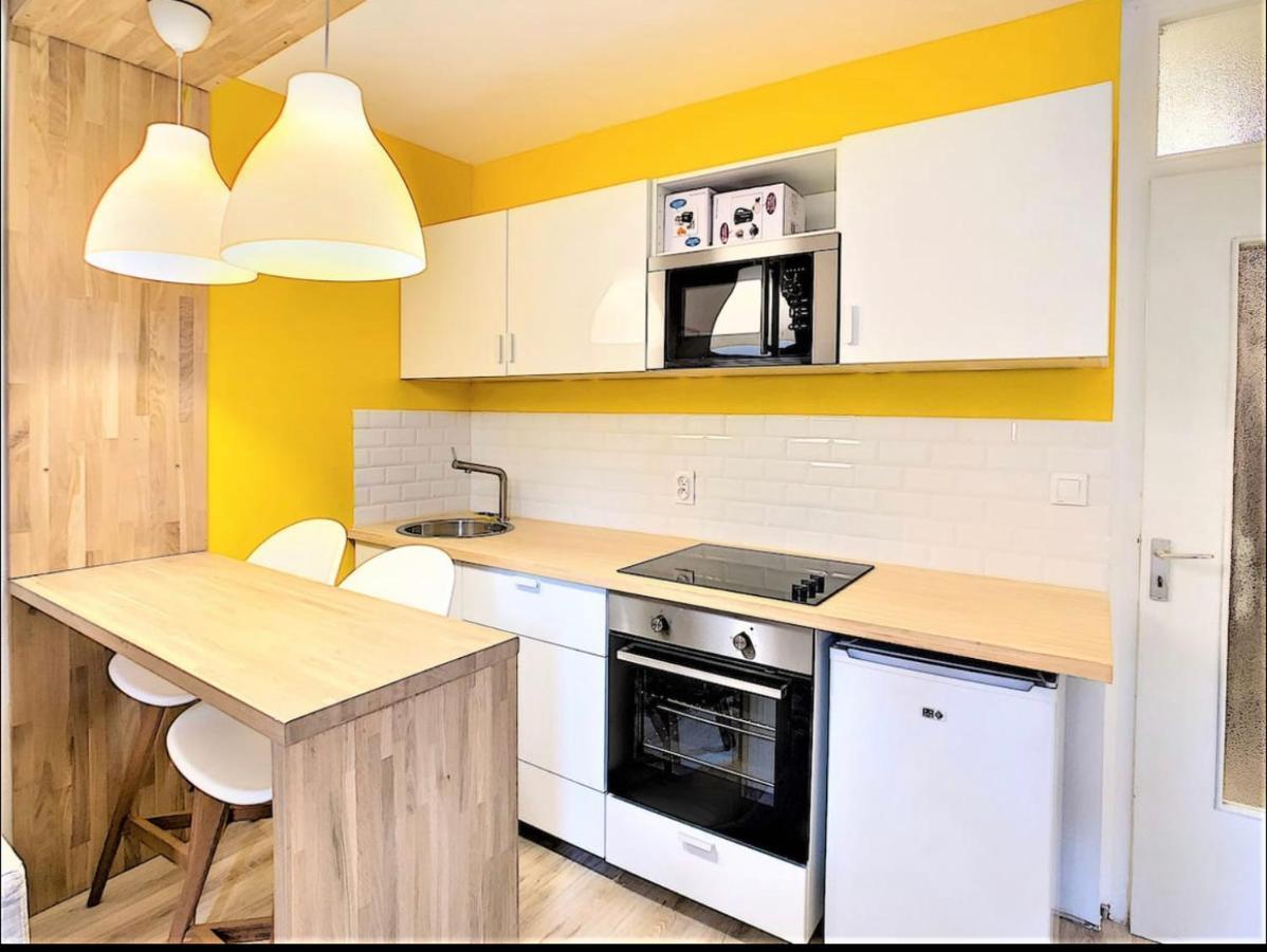 Centre Saint-Gervais Studio Jaune Moderne Proche Telecabine 2 Pers Bagian luar foto
