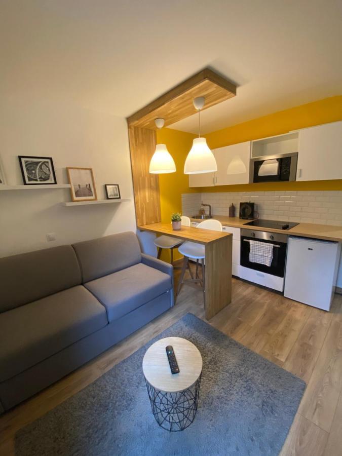 Centre Saint-Gervais Studio Jaune Moderne Proche Telecabine 2 Pers Bagian luar foto